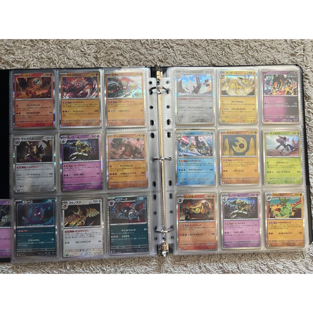 Pokemon Japanese Binder lot of Holos with sealed booster packs - Picture 8 of 16
